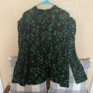 Who What Wear Puff Sleeve Mock Turtleneck - Sz. 4X